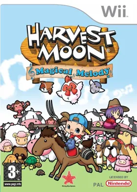 Harvest Moon - Magical Melody box cover front